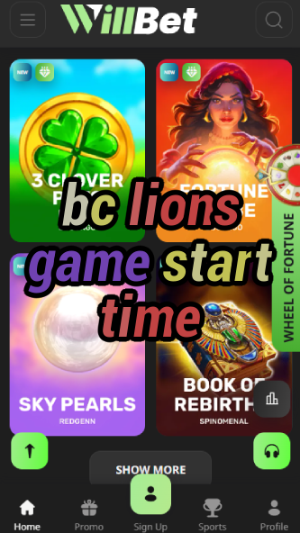 BC Lions Game Start Time - Kickoff Details-vz72fvrf.com